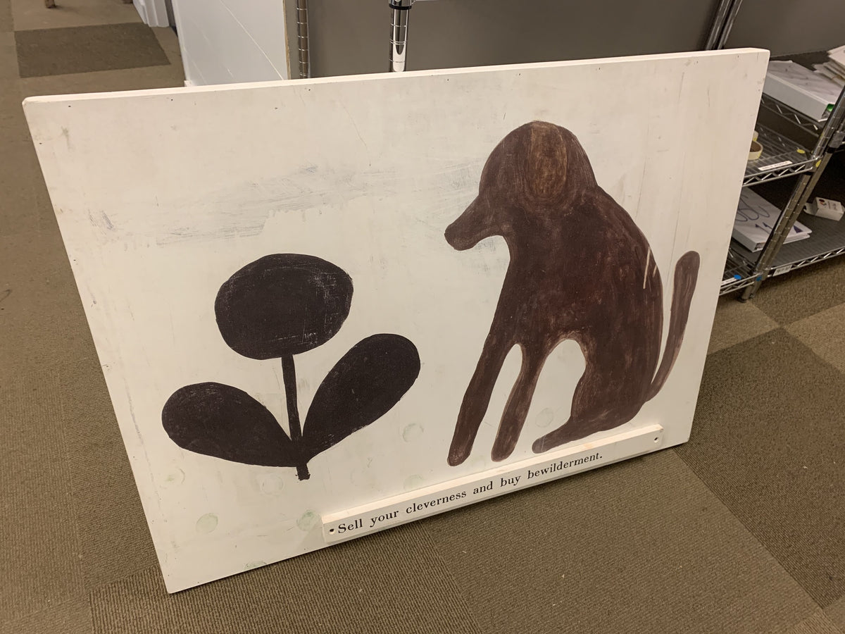 Sell Your Cleverness Art Print - Gallery Wrap