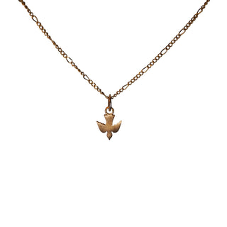 Baby Bird Brass Necklace - 16