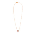 Watermelon Tourmaline Necklace - 16" + 2" Extender vary