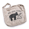 ***Put Good Things Into The World Messenger Bag