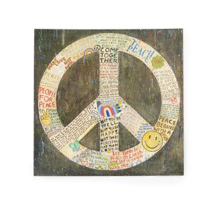 12"x12" Choose Peace Art Poster