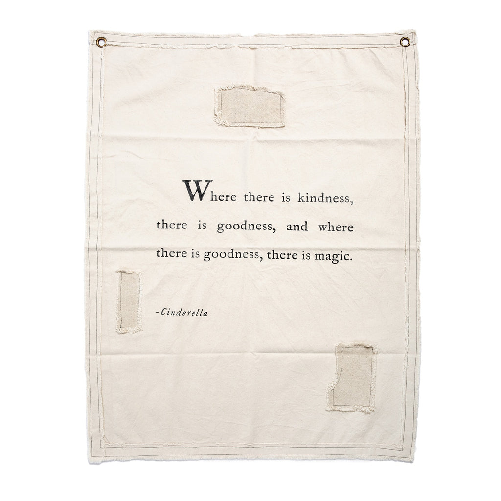 Cinderella Canvas Wall Tarp - 31.5x40