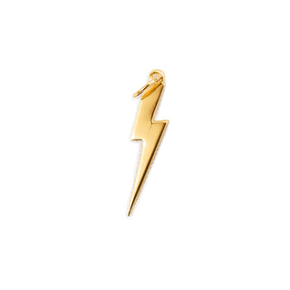 Lightning Bolt Charm - 0.8"