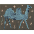 Camel In The Stars Art Print - Gallery Wrap