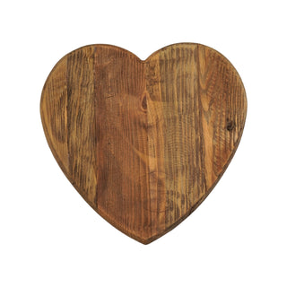 Small Recycled Pine Heart Shaped Tray / Wall Piece 15" x 14.5" x 1.6"