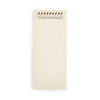 Ducks In A Row Skinny Notepad