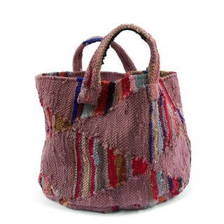 Bright Multi-colored Woven Artisanal Bag