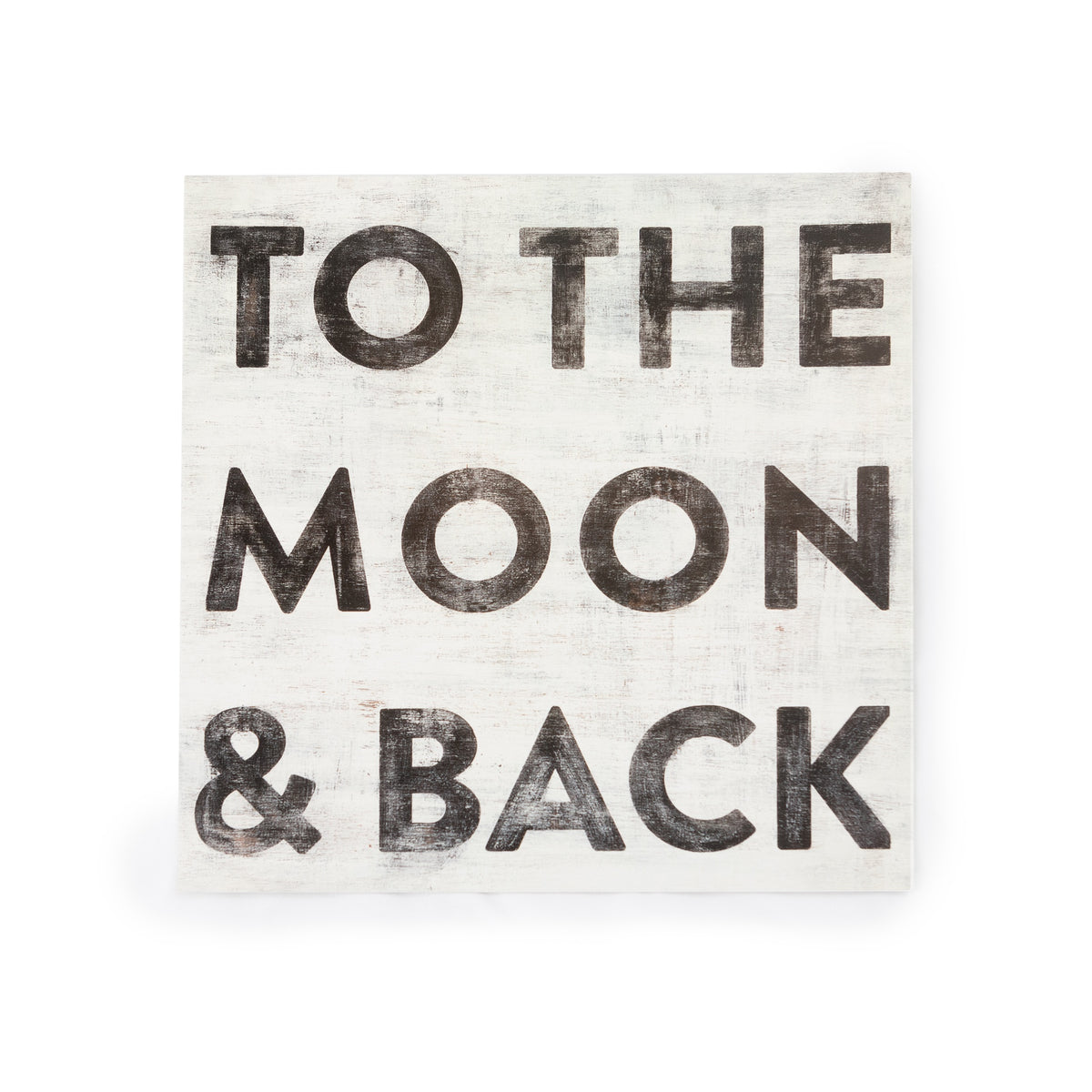 To The Moon & Back Art Poster - 8x8
