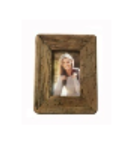 ***Large Recycled Pine Wood Photo Frame 8.5x0.8x10.5"