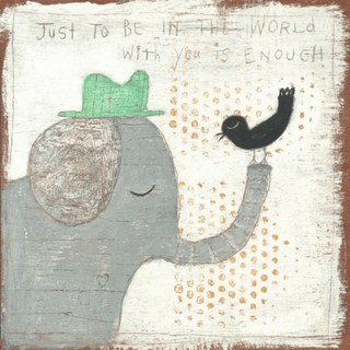 In the World With You - Art Print