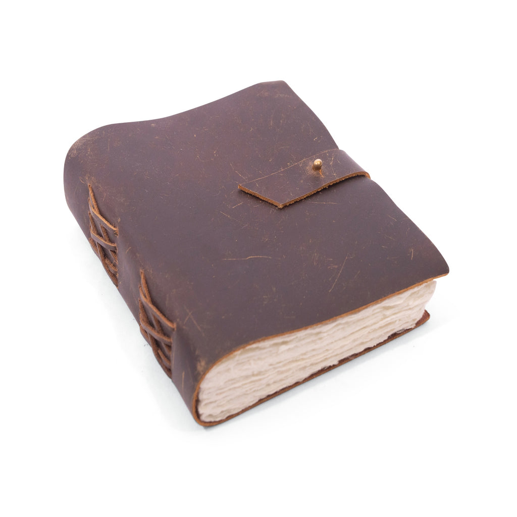 Chocolate Oiled Leather Journal – Sugarboo & Co Wholesale