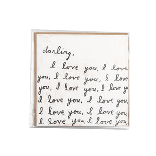 8"x8" Letter For You (TOP ONLY) Art Poster