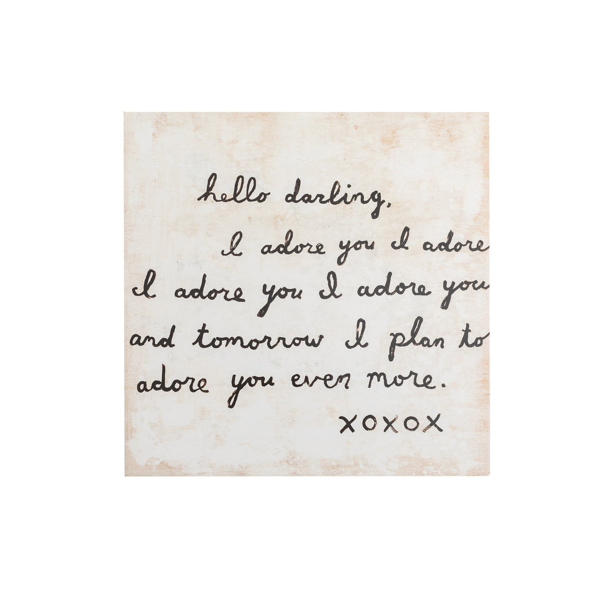 Letter #2 Art Poster - 12x12