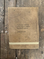 One Little Spark Signature Leather Journal - Maple