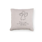 ***To Be An Angel Embroidered Pillow 24x24