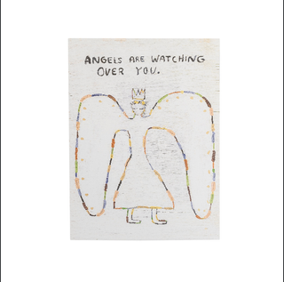 12"x16" Angels Are Watching Art Poster