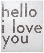 Hello I Love You Art Print