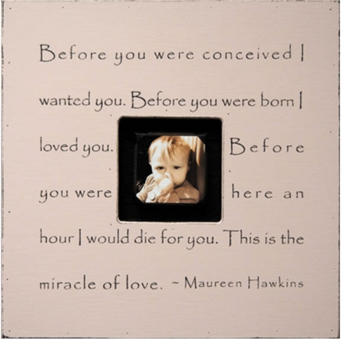 Before You Were Conceived Photobox