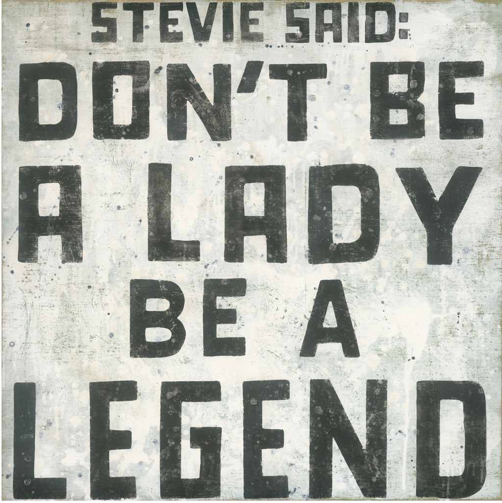 Stevie Said Art Print - Gallery Wrap