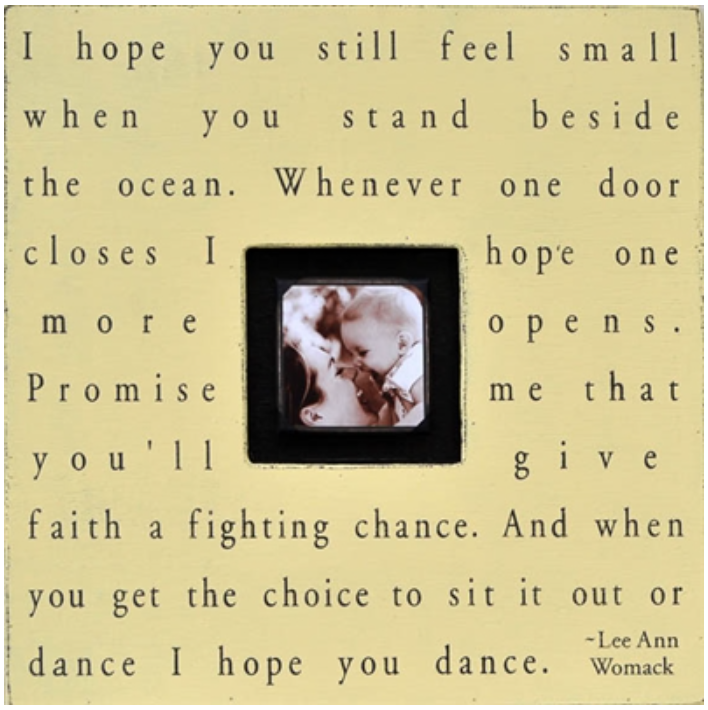 I Hope You Still Feel Photobox