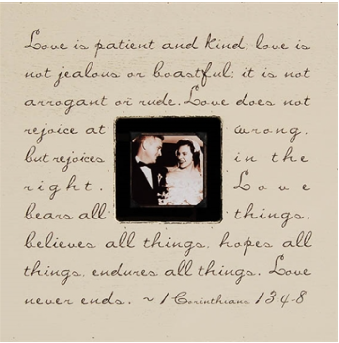 Love is Patient Photobox