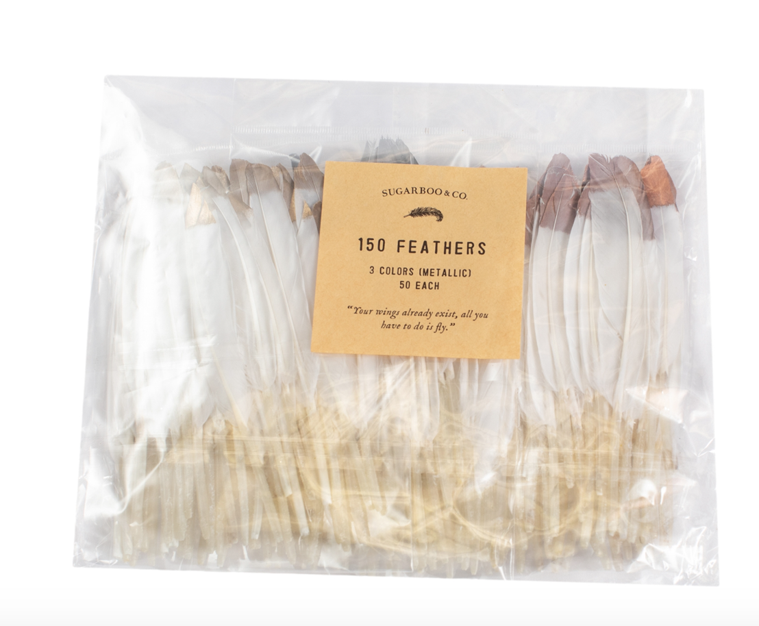 ***2nd Edition Metallic Plumes Collection - Assorted Set of 150