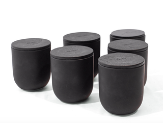 Wood Wick Matte Black Candle Collection - Assorted Set of 12