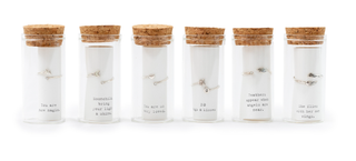 ***Message in a Bottle Ring Collection - Assorted Set of 12