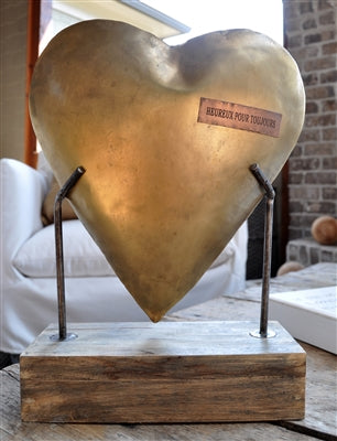 Metal Heart with Base – Sugarboo & Co Wholesale