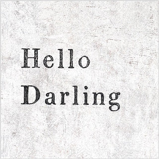 Hello Darling - Art Print