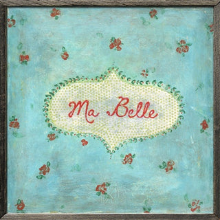 Ma Belle (Grey Wood) - Art Print
