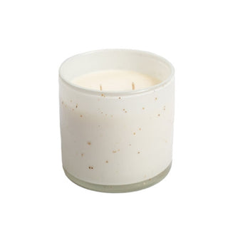 Cozy Winter - White with Gold Flakes Candle 12.5 oz