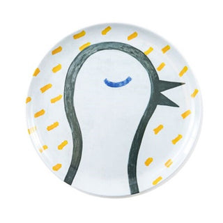 **Bird from The Sun Is Up Melamine Plate (Set of 4) - 10"