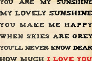 You Are My Sunshine Postcard - Set of 10 (RETAIL ONLY) - 6"x4"