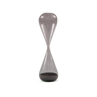 Hourglass Sand Timer with Black Sand - 10 Minutes 3.25"x12"