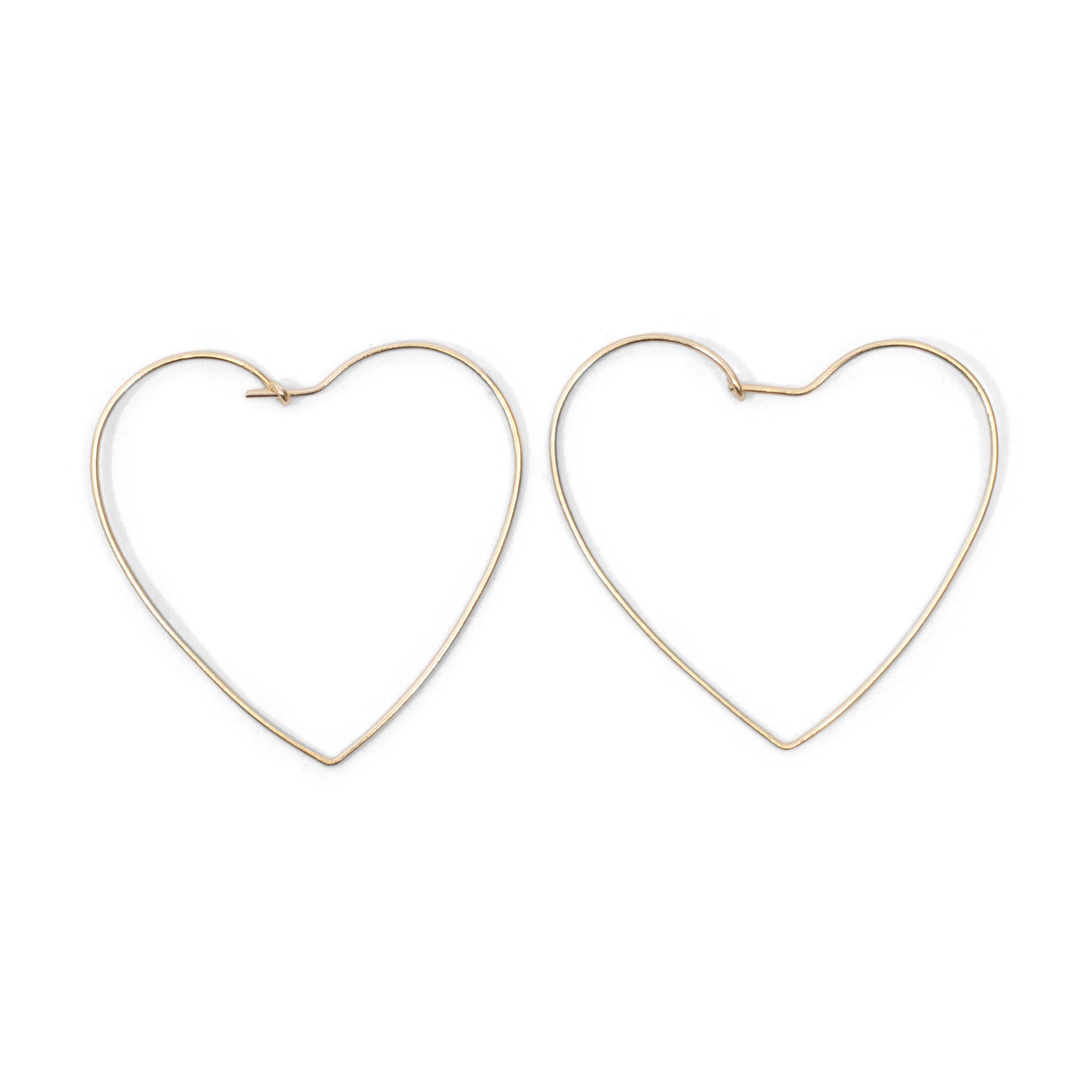 Wholesale Heart Earrings, Monochrome Heart