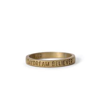 Brass Daydream Believer Ring