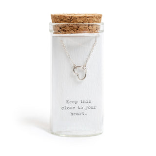 Message in a Bottle Collection - Necklace - Open Heart