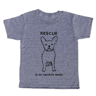 Rescue Is My Favorite Breed T-Shirt Adult