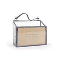 Gathered Thoughts Zinc Frame Horizontal Holder