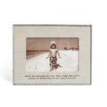 Angels Are Watching Zinc Linen Frame 8.5x7.5