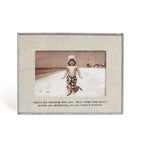 Angels Are Watching Zinc Linen Frame 8.5x7.5