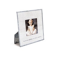 You Are My Sunshine Linen Photo Frame 6”x6