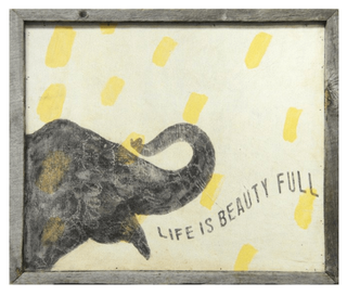 Smart Elephant - Art Print
