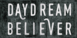 Daydream Believer - Black - Art Print