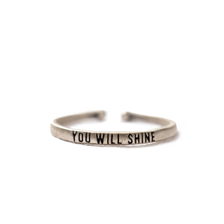 You Will Shine Stackable Ring - Adjustable