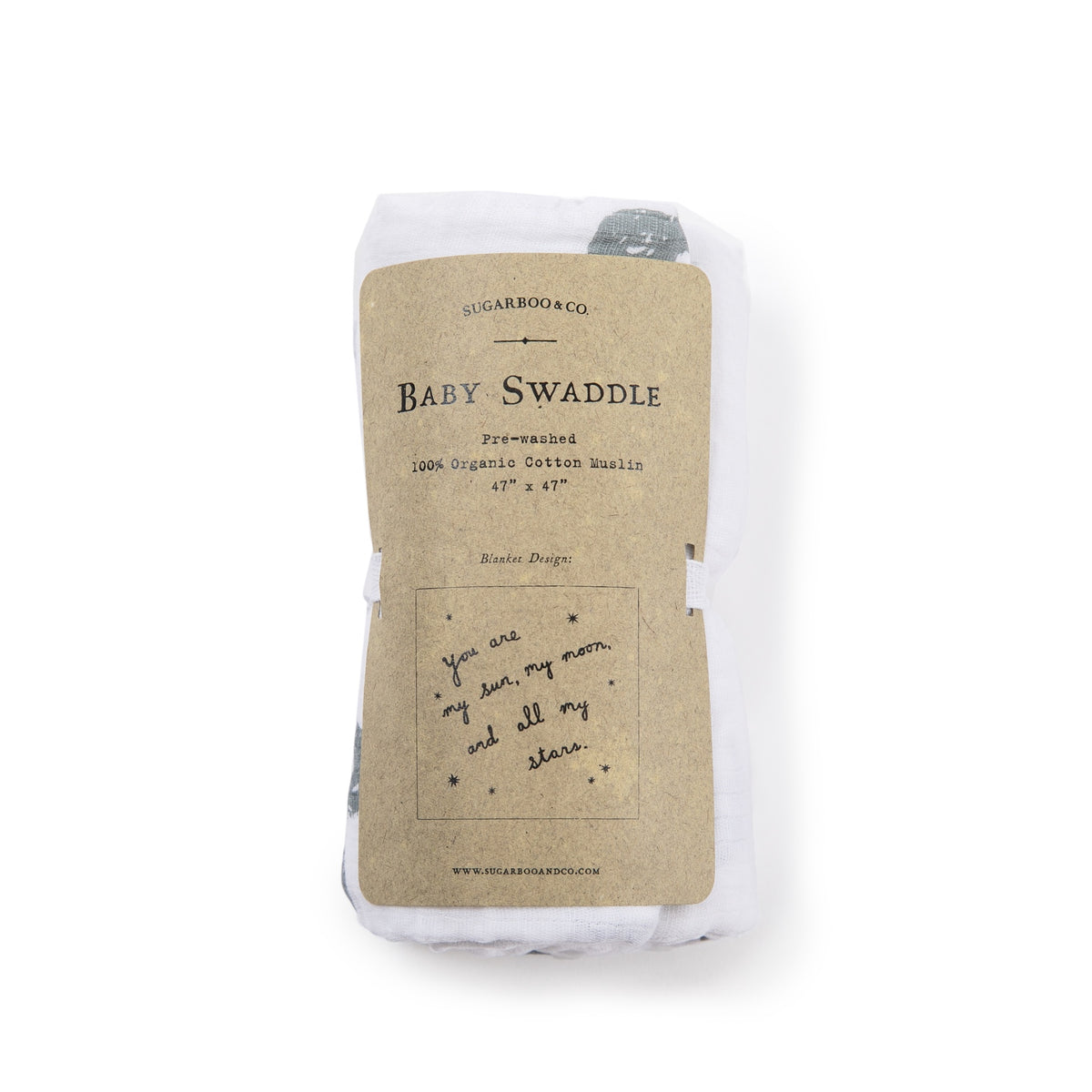 My Sun My Moon Swaddle Blanket