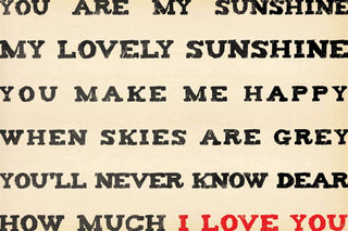 You Are My Sunshine Postcard - Set of 10