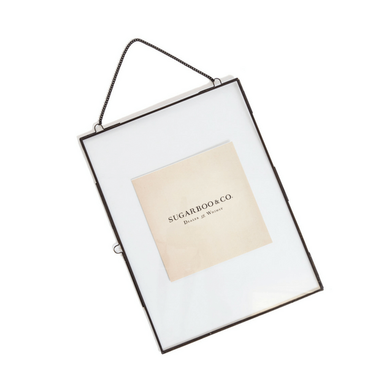 Zinc Hanging Frame 14.5x19 – Vertical w/ Chain